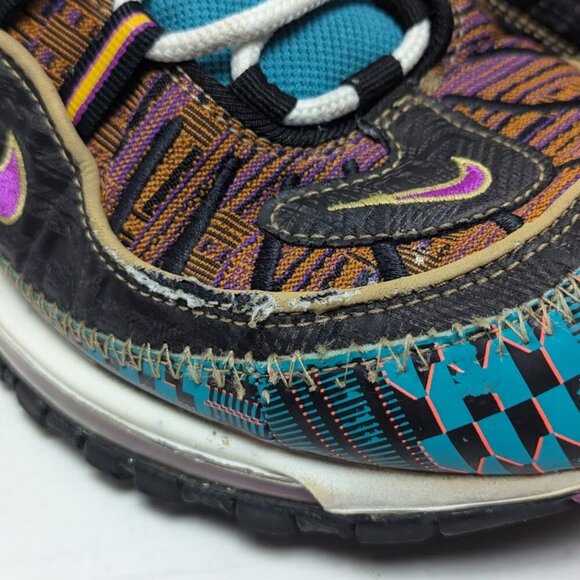 Nike Air Max 98 BHM Black History Month Sneakers OG CD6090-001 Men’s Size 9 - Picture 6 of 11
